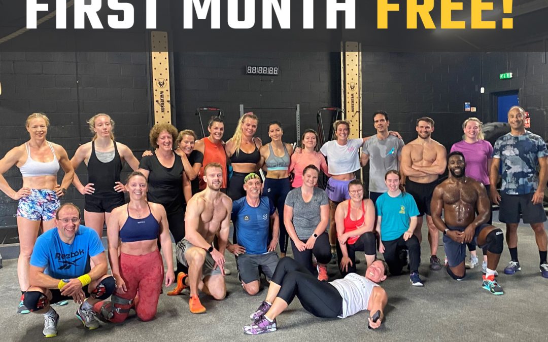 Get Started with CrossFit and Get Your First Month FREE!